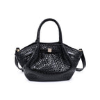 Selena - Embossed Woven Mini Crossbody