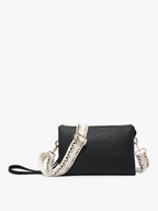 Black Izzy crossbody handbag