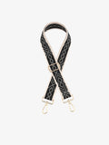 Boho Bag Strap Black/Ivory