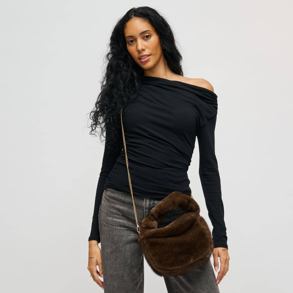Monica - Faux Fur Crossbody