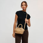 Selena - Embossed Woven Mini Crossbody