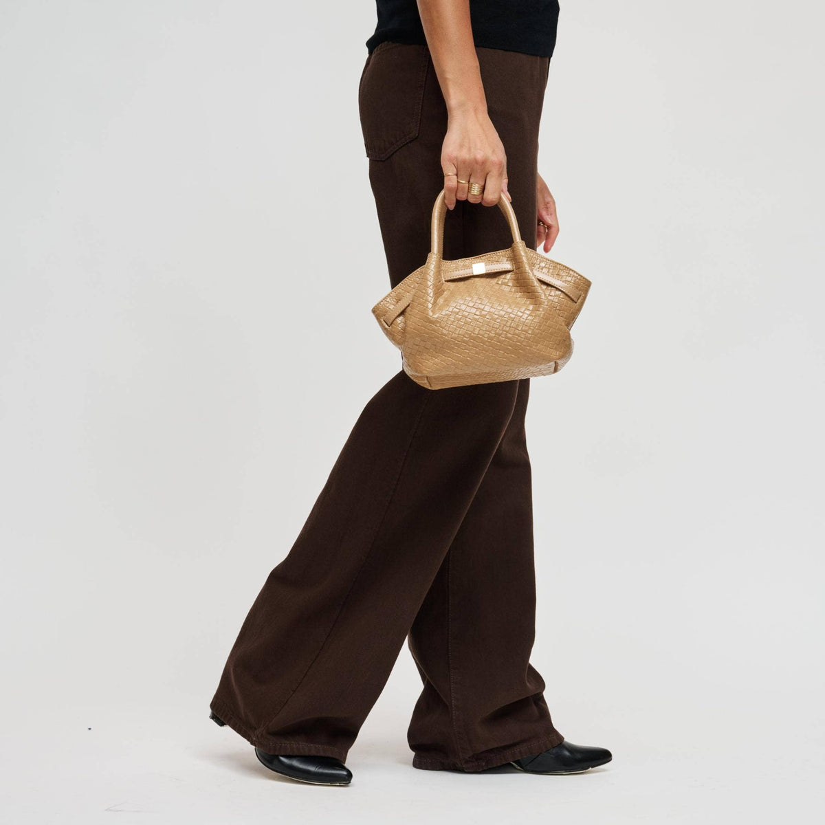 Selena - Embossed Woven Mini Crossbody