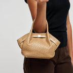 Selena - Embossed Woven Mini Crossbody