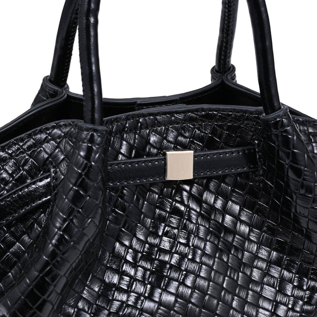 Selena - Embossed Woven Mini Crossbody