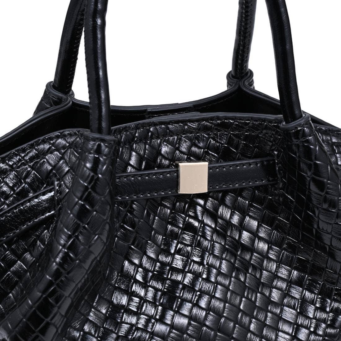Selena - Embossed Woven Mini Crossbody