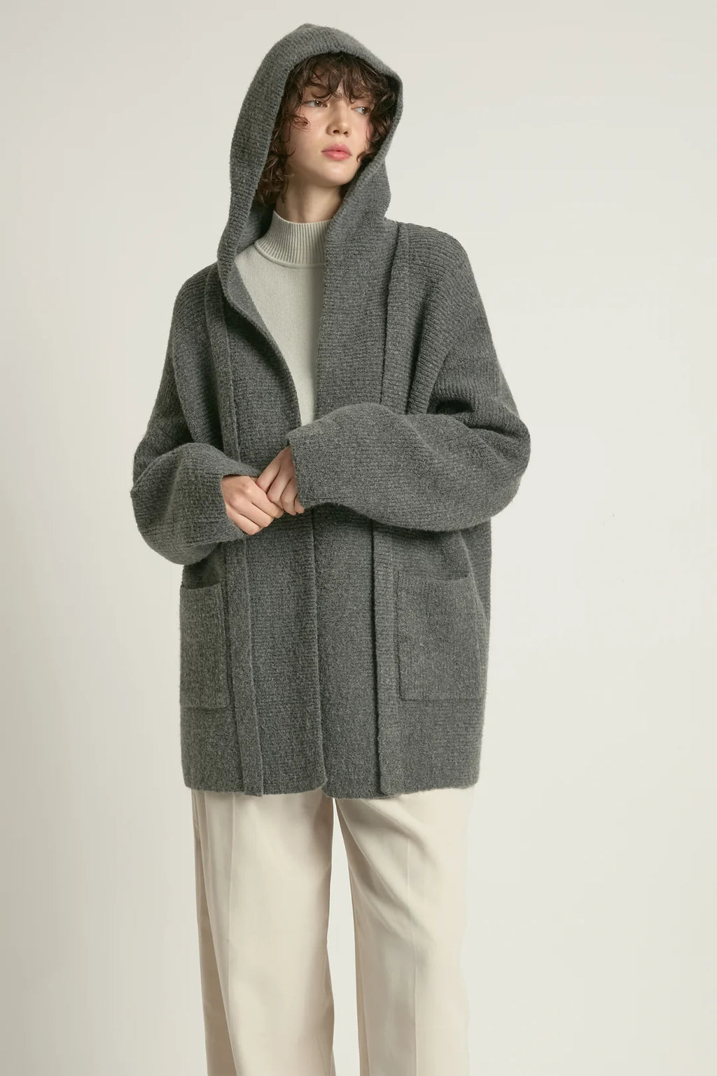 Haven Hoodie Cardigan with Pockets