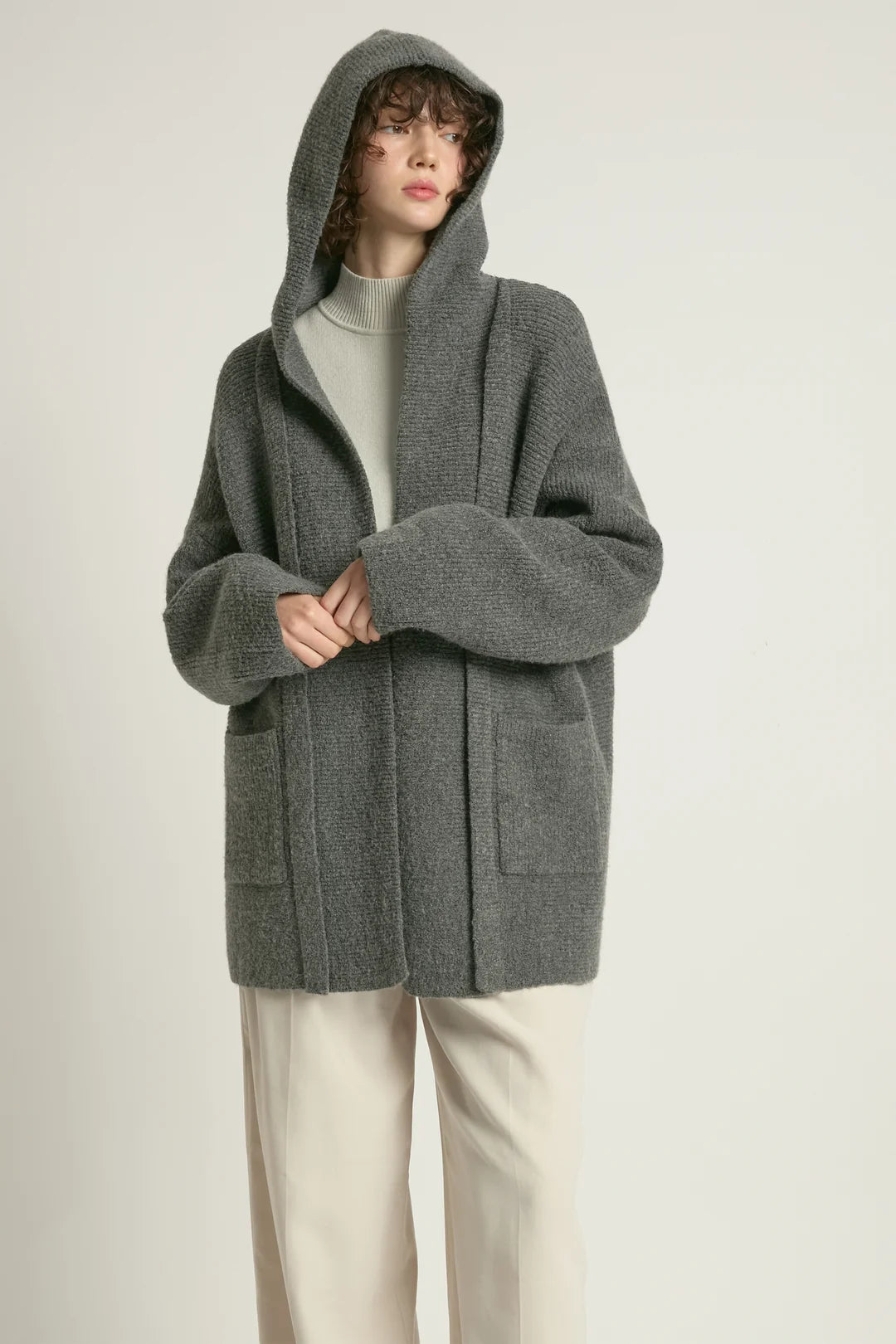 Haven Hoodie Cardigan with Pockets