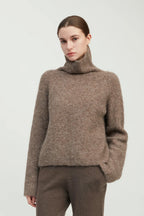 Mongul Soft Funnel Neck Sweater