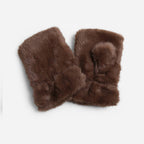 Fur Fingerless Gloves