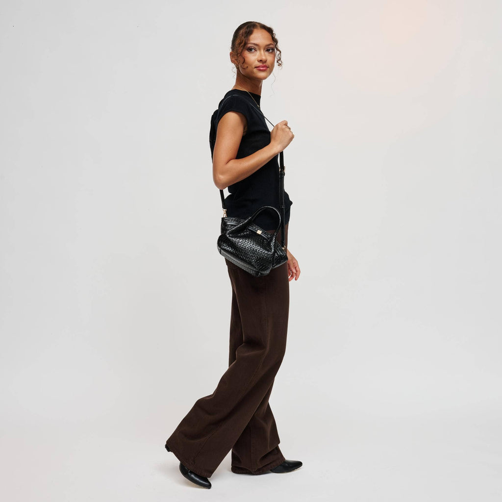 Selena - Embossed Woven Mini Crossbody