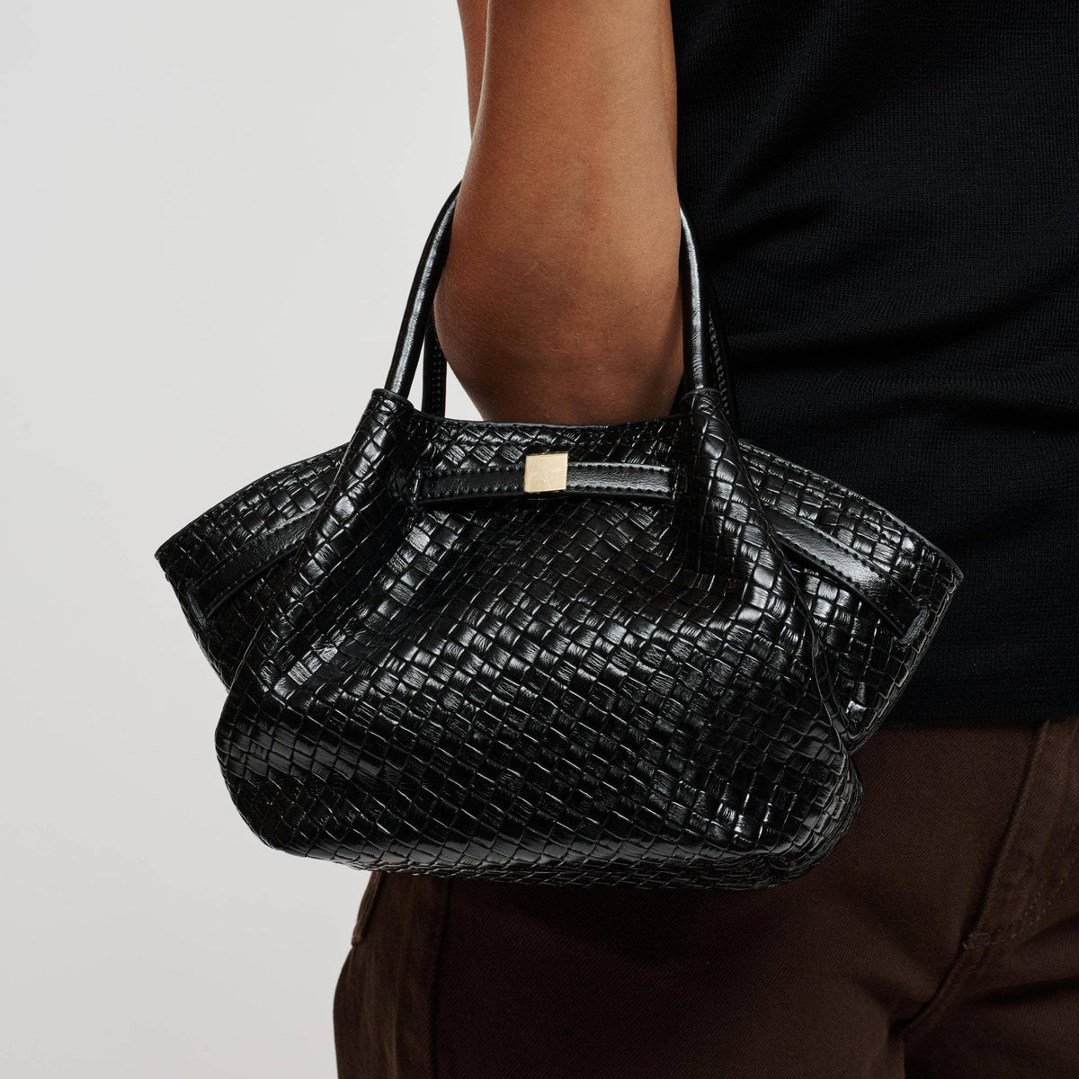 Selena - Embossed Woven Mini Crossbody