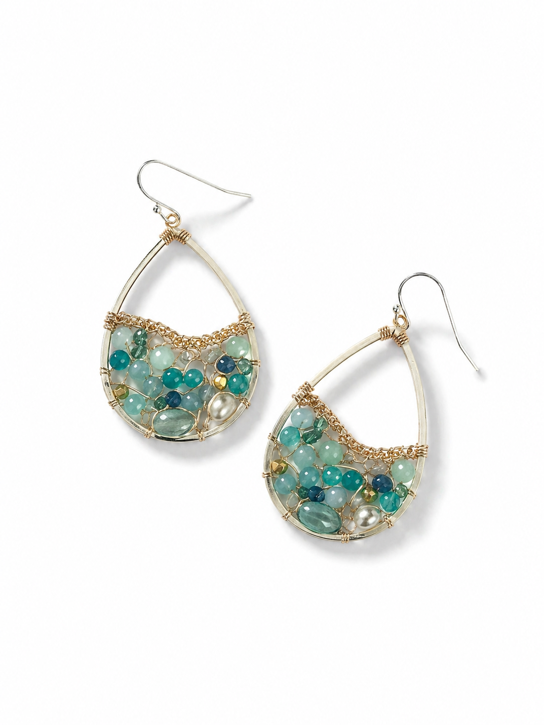 Santorin Aegean Sea Earrings