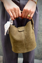 Willa Suede Bucket Bag