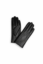 Woven Leather Gloves